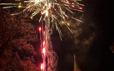 Feuerwerk in Fredersdorf