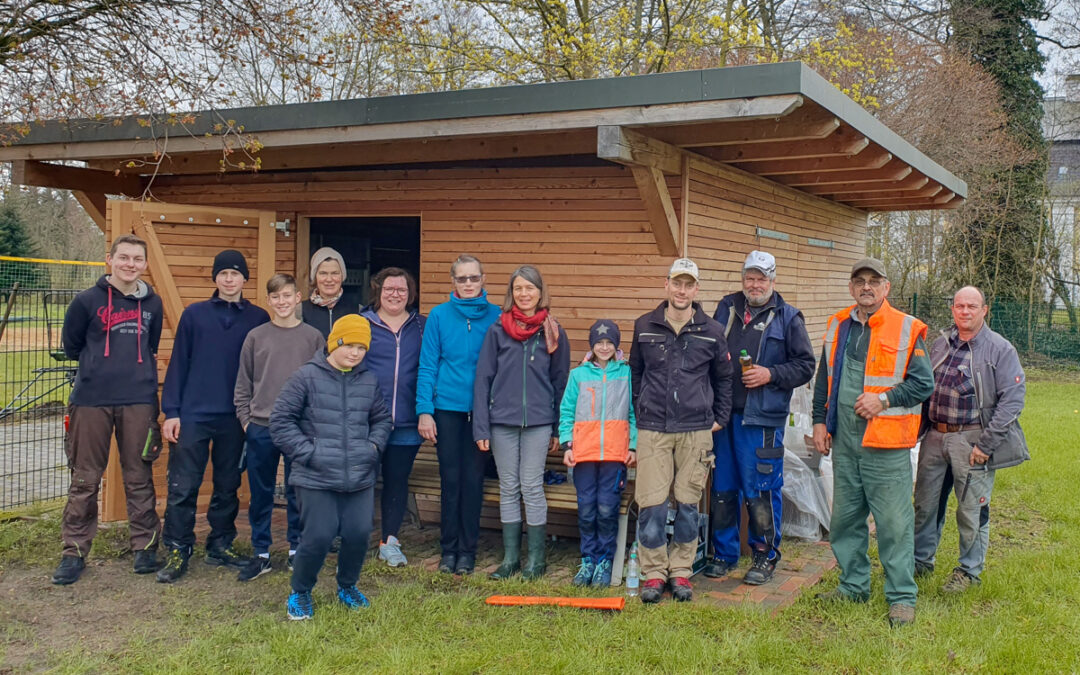 Gruppenbild der Helfer