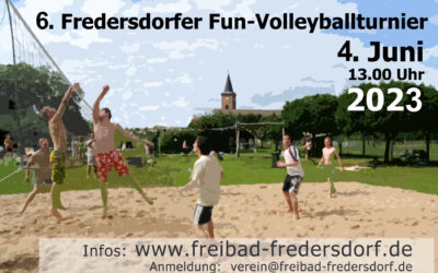 Anmeldung zum Fun-Volleyballturnier