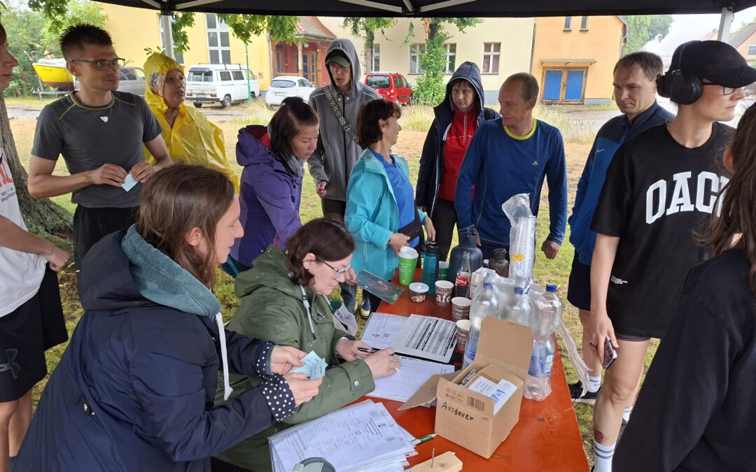 Sportabzeichentag in Fredersdorf in Potsdam-Mittelmark