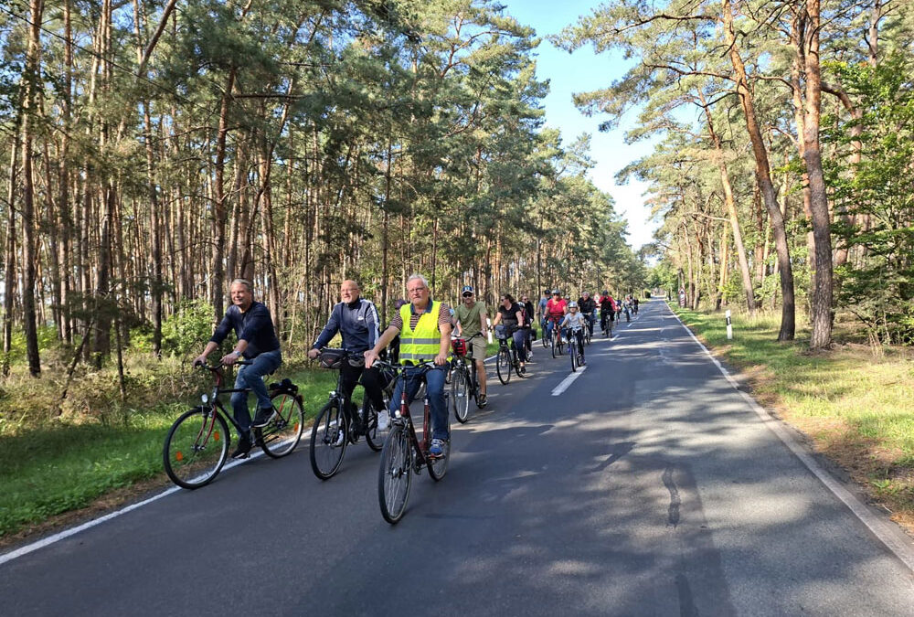 Radtour der Sportgemeinschaft Fredersdorf PM
