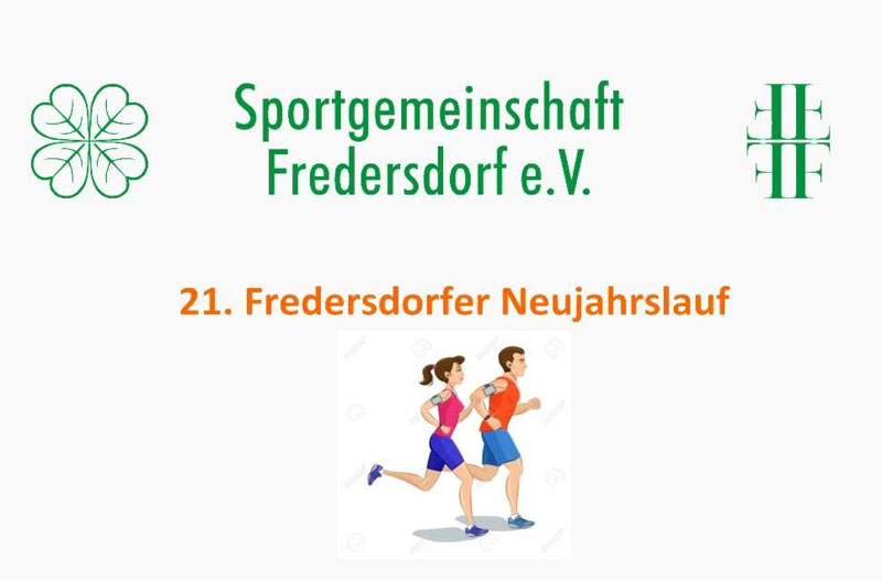 Neujahrslauf 2026 in Fredersdorf