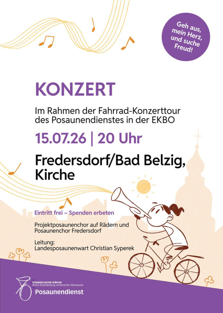 Posaunenchor-Konzert in der Fredersdorfer Kirche