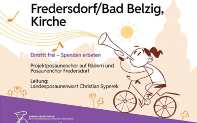 Sommerkonzert am 15.7. in der Fredersdorfer Kirche